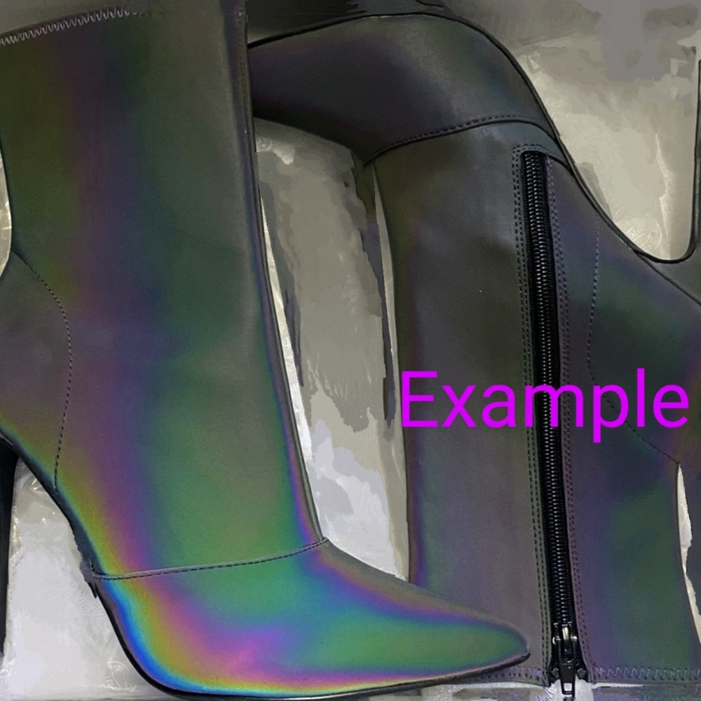 ππ’π Steve Madden Whimsy Reflective Bootiesππ’π - Picture 7 of 15